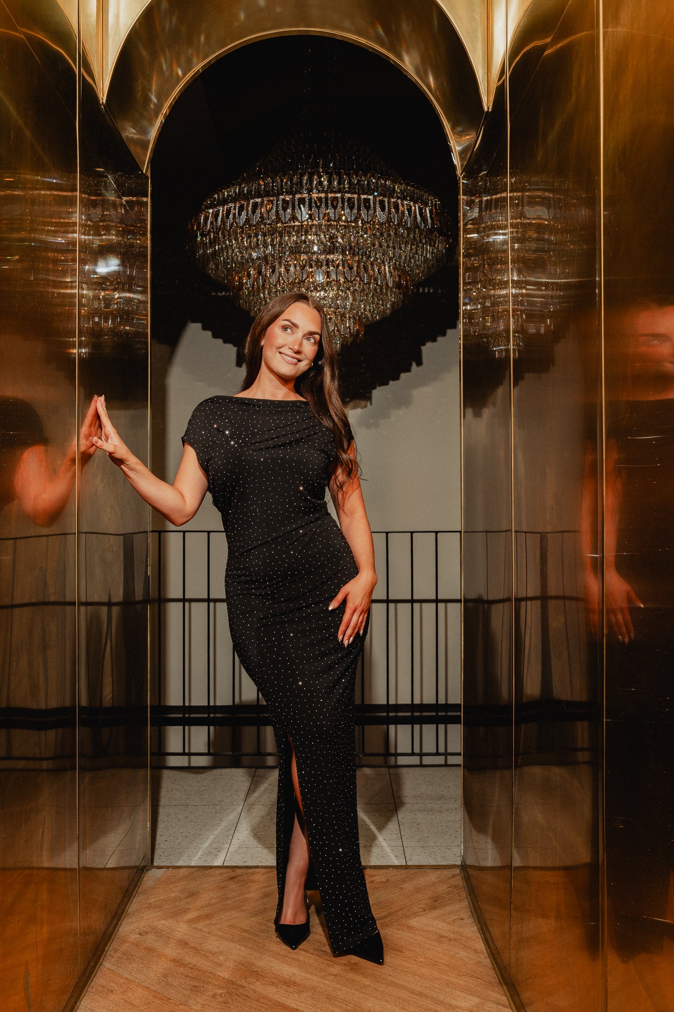 VMNATA Long Dress - Black